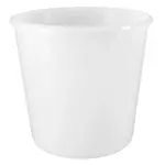 Berry Plastic T811166, 168 Oz White Plastic Containers, 120/CS. Lids Are Sold Separately