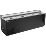 Beverage Air DW94HC-B, 94-Inch Standard Bottle Cooler in Black