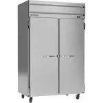 Beverage Air HR2HC-1S, 52.00-Inch 45.2 cu. ft. Top Mounted 2 Section Solid Door Reach-In Refrigerator