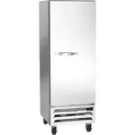 Beverage Air RB12HC-1S, 24-Inch 11.8 cu. ft. Bottom Mounted 1 Section Solid Door Reach-In Refrigerator