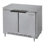 Beverage Air UCR34Y, 34-Inch Shallow-Depth Undercounter Refrigerator/Lowboy with 2 Solid Doors, UL, cUL, UL-EPH, NSF