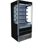 Beverage Air VMHC-12-1-B, VueMax Open-Air Merchandiser in Black
