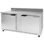 Beverage Air WTR60A, 60-Inch Worktop Refrigerator/Lowboy with 2 Doors, UL, NSF