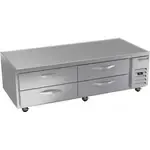 Beverage Air WTRCS72HC, 72-Inch Four Drawer Chef Base Refrigerator