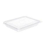 Bloostone DL1-24, 7x9x1.5-Inch Clear PET Plastic Container, 400/CS