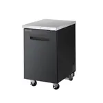 Blue Air BBB23-1B-HC, 23-inch 1 Solid Door Black Back Bar and Beverage Cooler, 7.9 Cu. Ft.