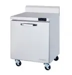 Blue Air BLUR28-WT-HC, 28-inch 1 Swing Door Worktop Refrigerator, 7 Cu. Ft.