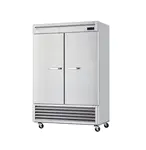 Blue Air ВЅF49-HC, 54-inch 2 Solid Door Bottom Mount Reach-In Freezer, 49 Cu. Ft.