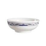 C.A.C. 103-MB7, 36 Oz 7.25-Inch Blue Lotus Porcelain Soup Bowl, 2 DZ/CS