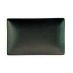 C.A.C. 666-34-BLK, 8.5-Inch Rectangular Non-Glare Glaze Black Platter, 2 DZ/CS