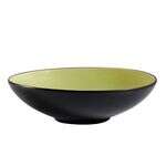 C.A.C. 666-39-G, 40 Oz 9-Inch Non-Glare Glaze Green Soup/Salad Bowl, DZ