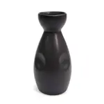 C.A.C. 666-WP-BLK, 6 Oz Black Japanese Style Sake Bottle, 3 DZ/CS