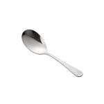 C.A.C. 8015-17, 9-Inch 18/8 Stainless Steel Auspicious Solid Spoon, DZ