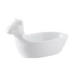 C.A.C. ANM-12, 3.5 Oz 7.5-Inch Porcelain Animal Dishes, 6-Set/CS