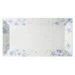 C.A.C. ATC-RT81, 18x10-Inch Atlantic Seashell Porcelain Platter, 4 PC/CS