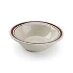 C.A.C. AZ-11, 5 Oz 4.75-Inch Arizona Brown Rim Fruit Dish, 3 DZ/CS