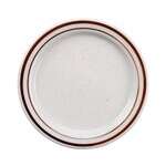 C.A.C. AZ-5, 5.5-Inch Arizona Narrow Rim Brown Plate, 3 DZ/CS