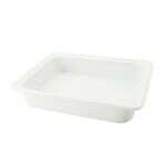 C.A.C. BF-102, 12.75x10.38x2.5-Inch Rectangle Porcelain Pan, 6 PC/CS