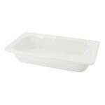 C.A.C. BF-103, 12.75x6.87x2.5-Inch Rectangle Porcelain Pan, 12 PC/CS