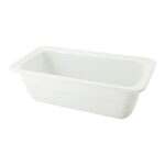 C.A.C. BF-103D, 12.75x6.87x4-Inch Rectangle Porcelain Pan, 6 PC/CS