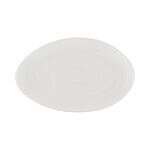C.A.C. BHM-41, 14-Inch Porcelain Bone White Platter, DZ