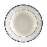 C.A.C. BLU-125, 30 Oz 12.75-Inch White Stoneware Pasta Bowl, DZ