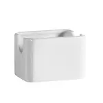 C.A.C. ВЅT-HSP, 3.5-Inch Boston White Porcelain Sugar Packet Holder, 4 DZ/CS