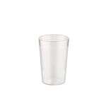 C.A.C. BVPT-05CL, 5 Oz Poly Pebble Textured Clear Tumbler, DZ