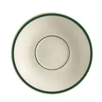 C.A.C. CES-2, 6-Inch Stoneware Emerald Saucer For CES-1, 3 DZ/CS