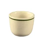 C.A.C. CES-45, 4.5 Oz 2.87-Inch Stoneware Emerald Chinese Tea Cup, 3 DZ/CS