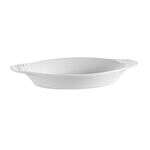 C.A.C. COA-15-P, 15 Oz 10.5-Inch White Porcelain Oval Welsh Dish, 3 DZ/CS