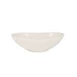 C.A.C. COL-EG8, 16 Oz 8-Inch Porcelain Oval Salad Soup Bowl, 2 DZ/CS