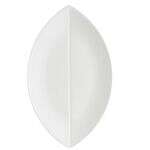 C.A.C. COL-V41, 14-Inch Leaf Shape Flat Platter, DZ