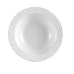 C.A.C. CRO-10, 6.5-Inch Porcelain Embossed Corona Grapefruit Bowl, 3 DZ/CS