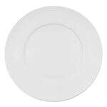 C.A.C. FDP-23, 12-Inch White Porcelain Thin Flat Plate, DZ