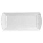 C.A.C. FDP-51, 15.25-Inch White Porcelain Rectangular Platter, DZ
