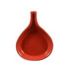 C.A.C. FP-18-R, 18 Oz 10-Inch Festiware Red Porcelain Fry Pan Server, DZ
