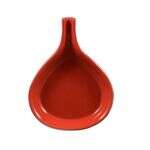 C.A.C. FP-24-R, 24 Oz 12-Inch Red Porcelain Fry Pan Server, DZ