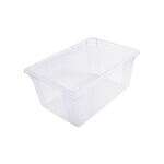 C.A.C. FS1F-12C, 26x18x12-inch Polycarbonate Full-Size Clear Food Storage Box