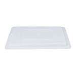 C.A.C. FS4H-CV-W, 18x12-inch White Polyethylene Cover for Half-Size Food Storage Box