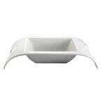 C.A.C. FSB-110, 24 Oz 11.5x8.75-Inch Porcelain Deep Square Bridge Bowl, 6 PC/CS