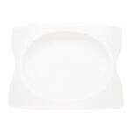 C.A.C. FSB-14, 14-Inch Super White Porcelain Platter, 4 PC/CS