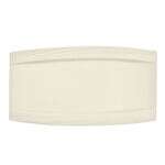 C.A.C. GAD-RT13, 12-Inch Garden State Porcelain Rectangular Platter, DZ