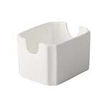 C.A.C. GDC-HSP, 3.37-Inch White Porcelain Sugar Packet Holder, 3 DZ/CS