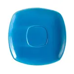 C.A.C. KC-2-PCK, 6-Inch Peacock Stoneware Saucer for KC-1-PCK, 3 DZ/CS