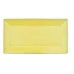 C.A.C. KC-51-SFL, 14.5-Inch Sunflower Stoneware Rectangular Platter, DZ
