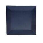 C.A.C. KC-6-CBU, 6-Inch Cobalt Blue Stoneware Square Plate, 3 DZ/CS