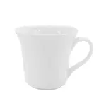 C.A.C. KSE-54, 4.5 Oz 3-Inch Super White Porcelain Square Cup, 3 DZ/CS