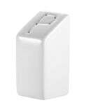 C.A.C. KSE-PS, 1.62-Inch Super White Porcelain Pepper Shaker, 4 DZ/CS