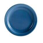 C.A.C. L-6NR-LBU, 6.5-Inch Las Vegas Narrow Rim Light Blue Plate, 3 DZ/CS